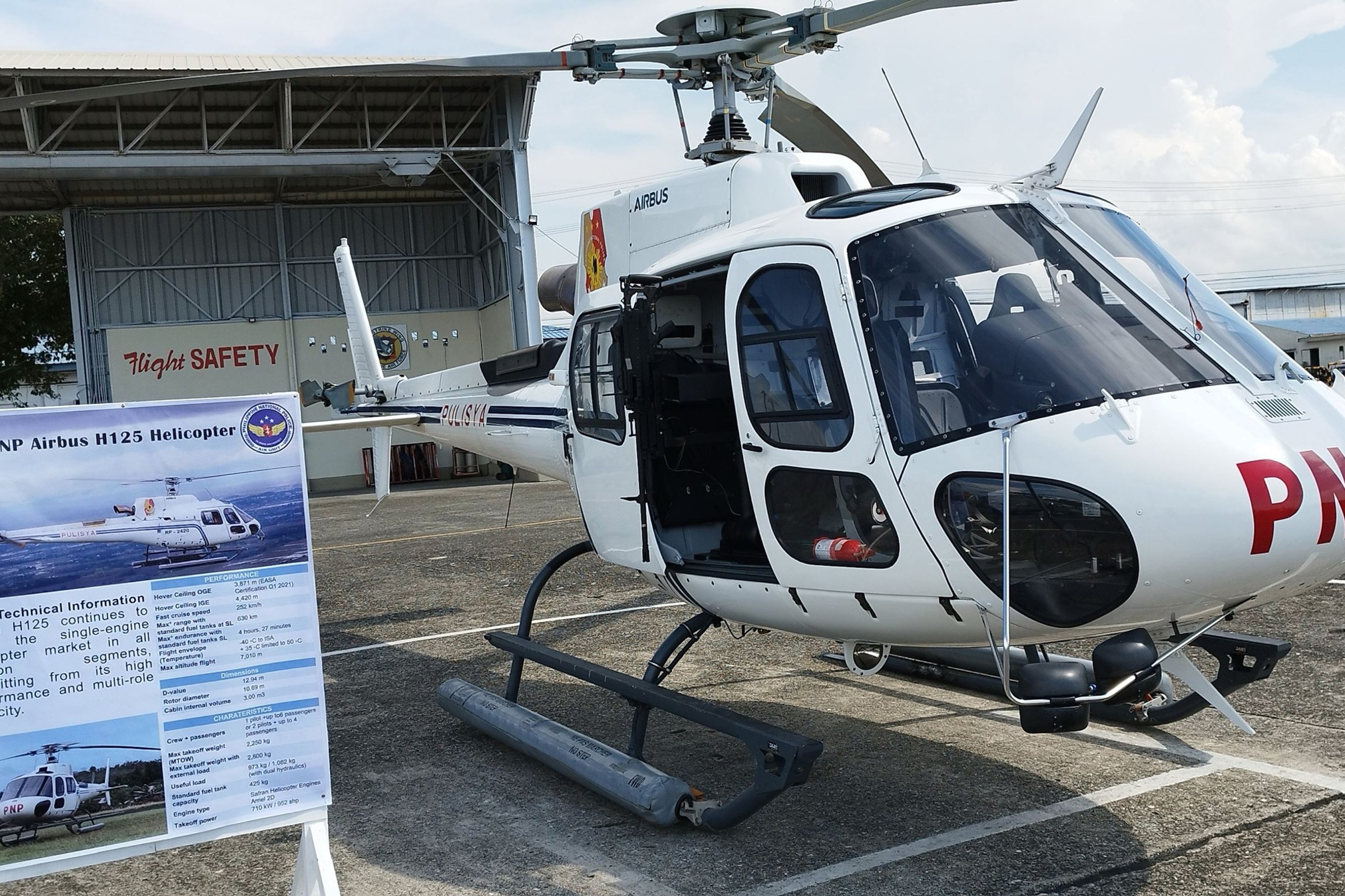Airbus H125, exterior photo